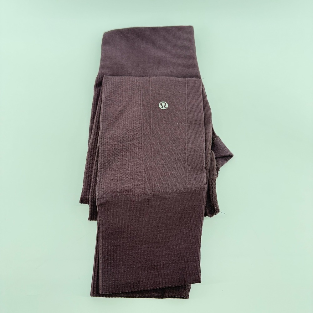 Lululemon Ebb to Street Tight High Rise Seamless Ribbed Leggings 25.5in